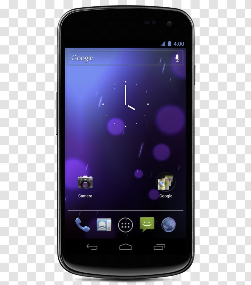 Galaxy Nexus S Android Ice Cream Sandwich Smartphone Transparent PNG