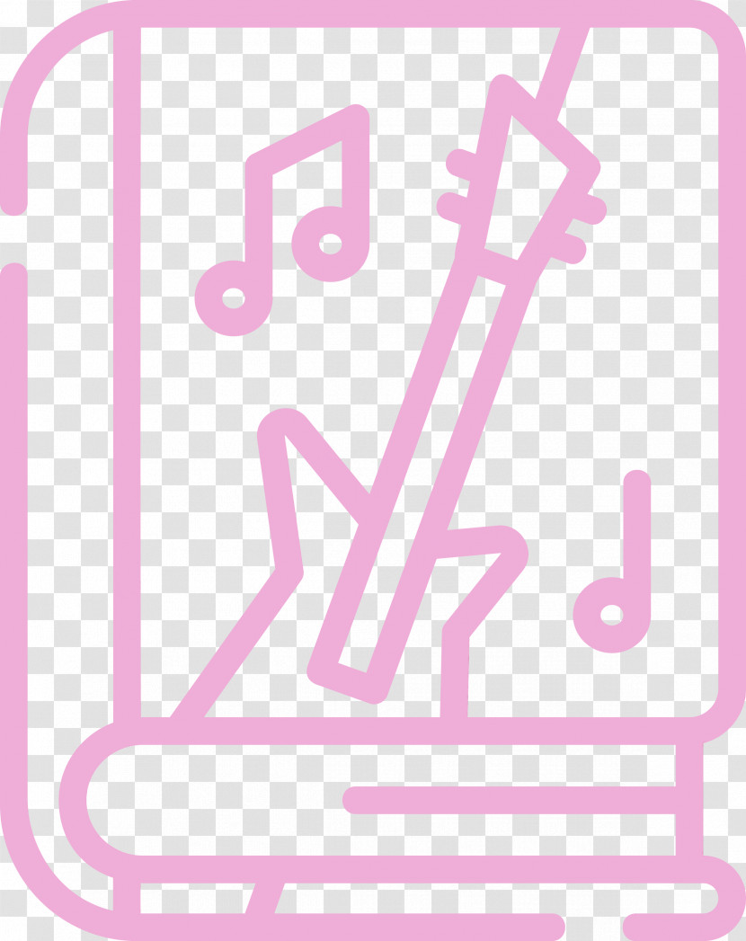 Pink M Line Area Meter Number Transparent PNG