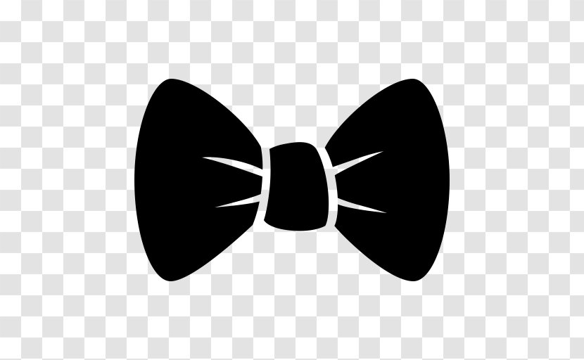 Bow Tie Necktie Clip Art - Black And White - Shirt Transparent PNG