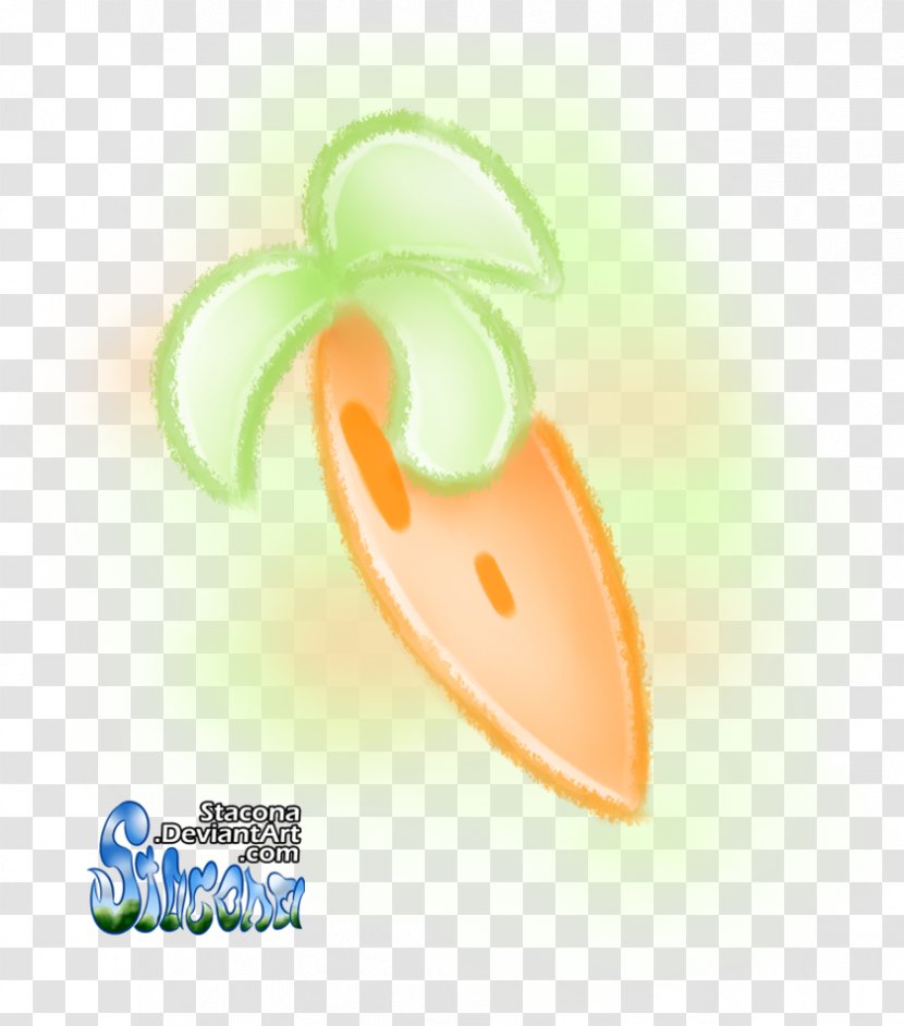 Desktop Wallpaper Font - Fruit - Carrot Character Transparent PNG