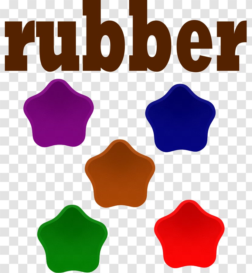 Rubber Duck Eraser Sticker Clip Art - Natural - Vector Transparent PNG