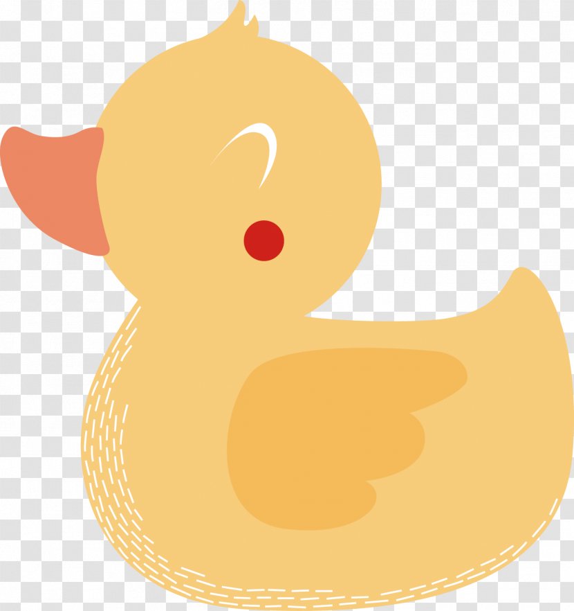 Duck Download Clip Art - Beak - Lovely Yellow Vector Transparent PNG
