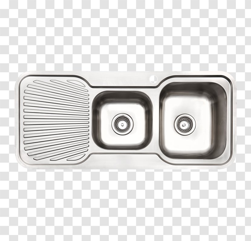 Bowl Sink Tap Kitchen Plumbing - Hardware Transparent PNG