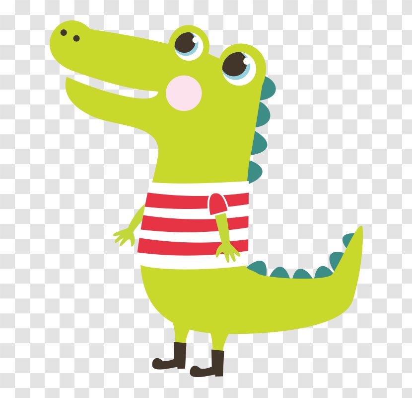 Crocodile Alligators Cartoon Image Vector Graphics - Clothing Transparent PNG