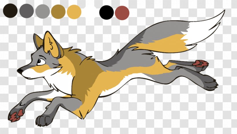 Red Fox Island Arctic Drawing Transparent PNG