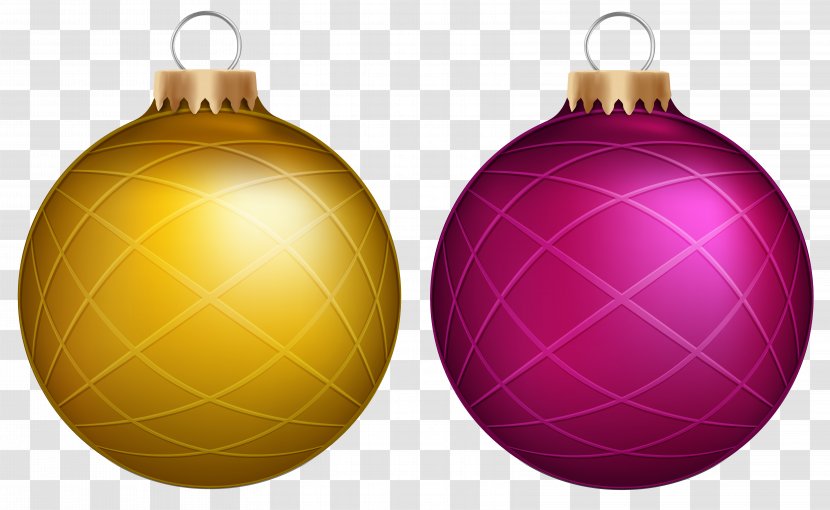 Christmas Ornament Decoration Tree Clip Art - Ball Transparent PNG