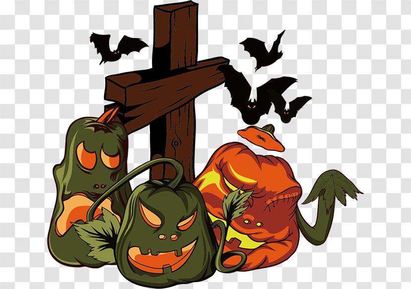 New York's Village Halloween Parade Jack-o'-lantern Vector Graphics Pumpkin - Clock Transparent PNG