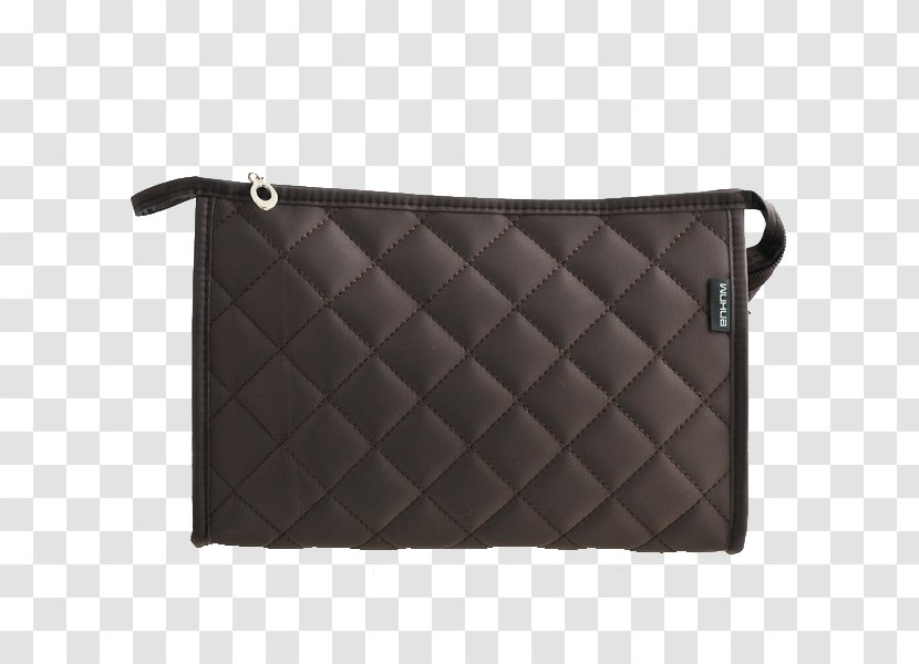 Handbag Pattern - Leather - Quilted Classic Fashion Cosmetic Bag Transparent PNG