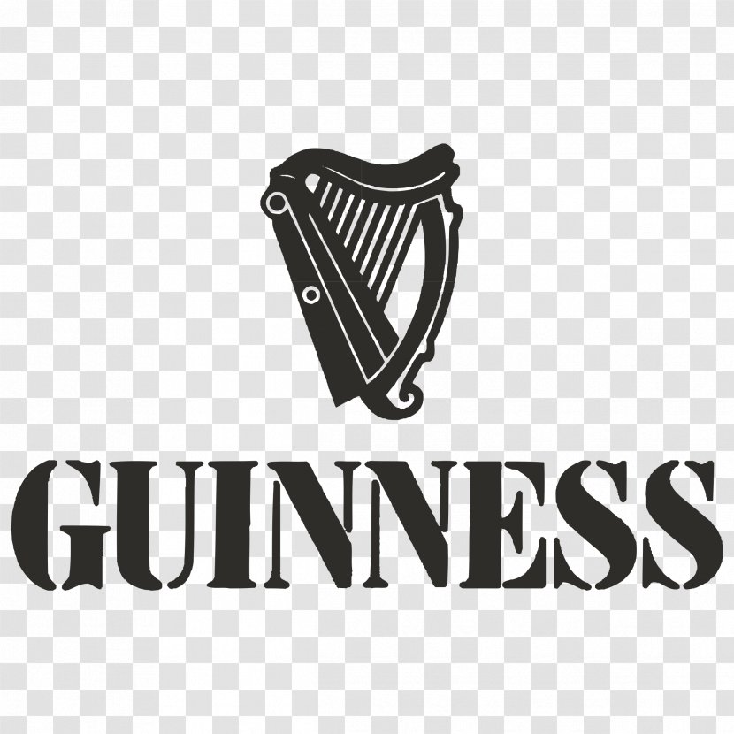 Guinness Black Lager Logo Beer Harp Transparent PNG