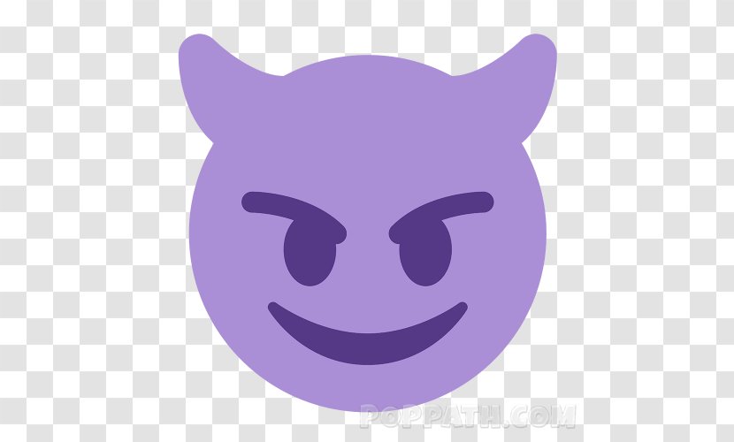 Emoji Lucifer Devil Smile Transparent PNG