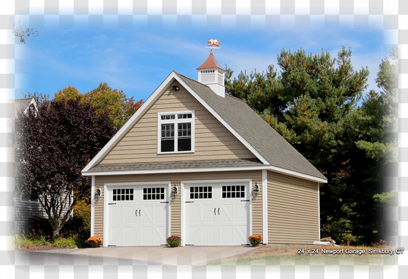 House Garage Shed Building Barn - Elevation - Yard Transparent PNG