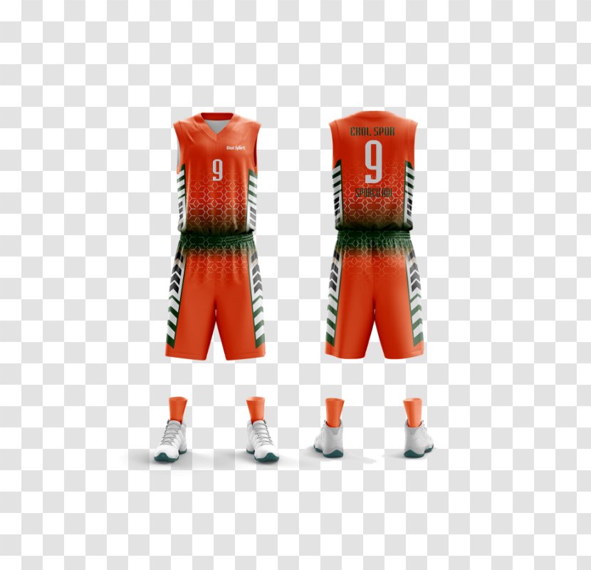 Jersey Basketball Uniform Sport - Orange Transparent PNG