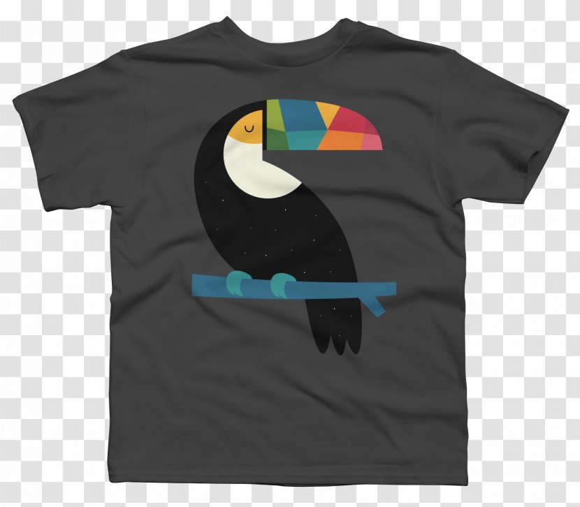 Printed T-shirt Clothing Design By Humans - Bra - Toucan Transparent PNG
