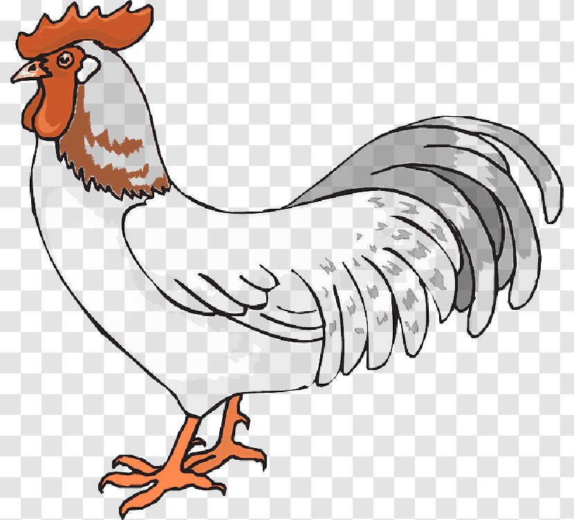 Cartoon Clip Art Rooster Foghorn Leghorn Image - Livestock - Fowl Transparent PNG