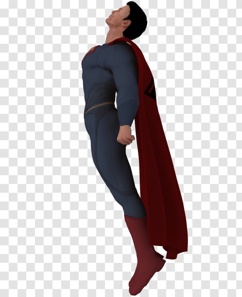 DeviantArt Justice League Film Series Artist Wetsuit - Standing - Superman Flying Transparent PNG
