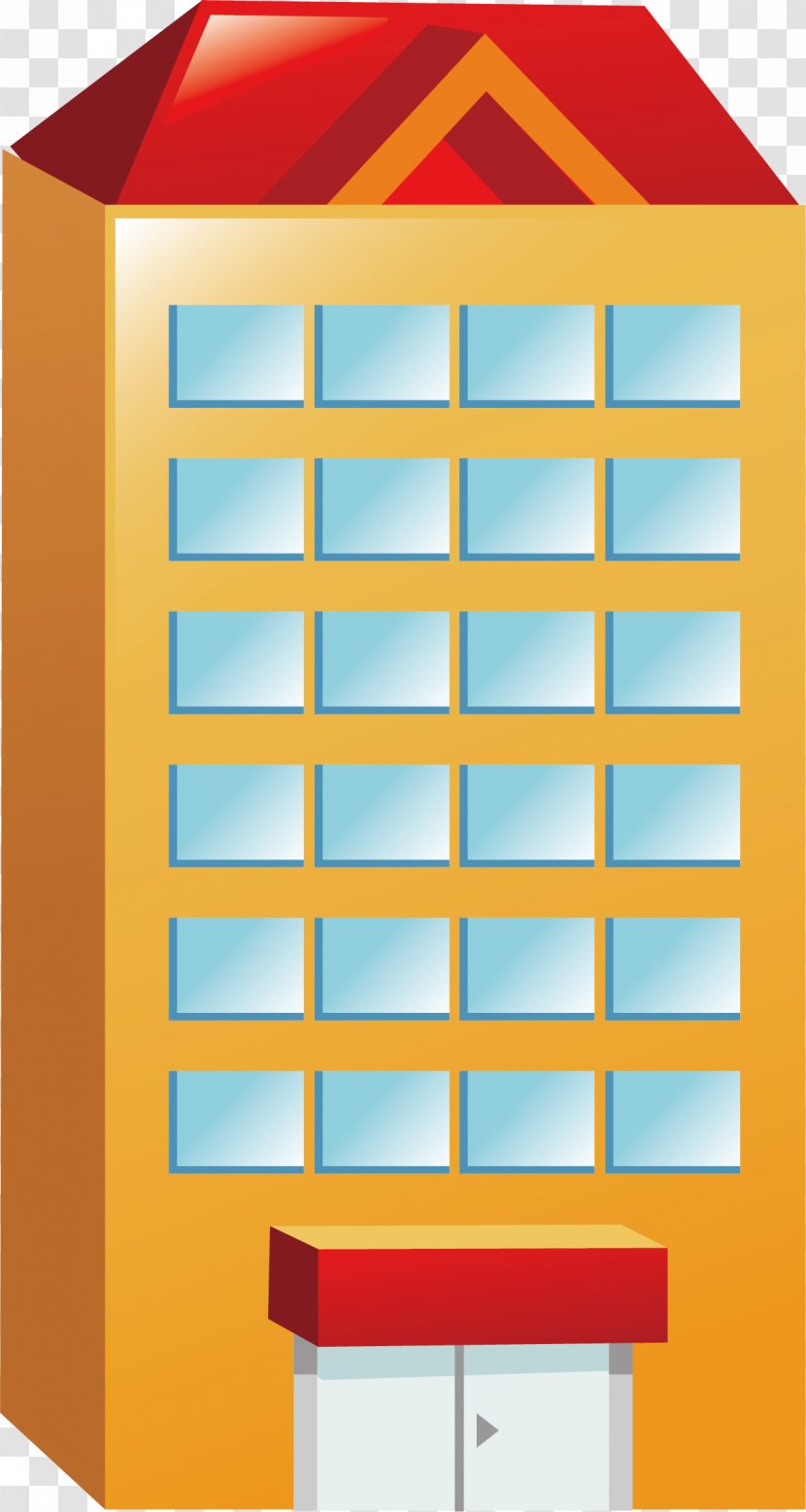 Building - Illustrator - Hotel Vector Material Transparent PNG
