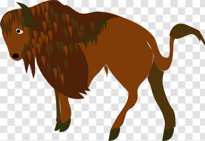 American Bison Cartoon Clip Art - Horse - Cliparts Transparent PNG