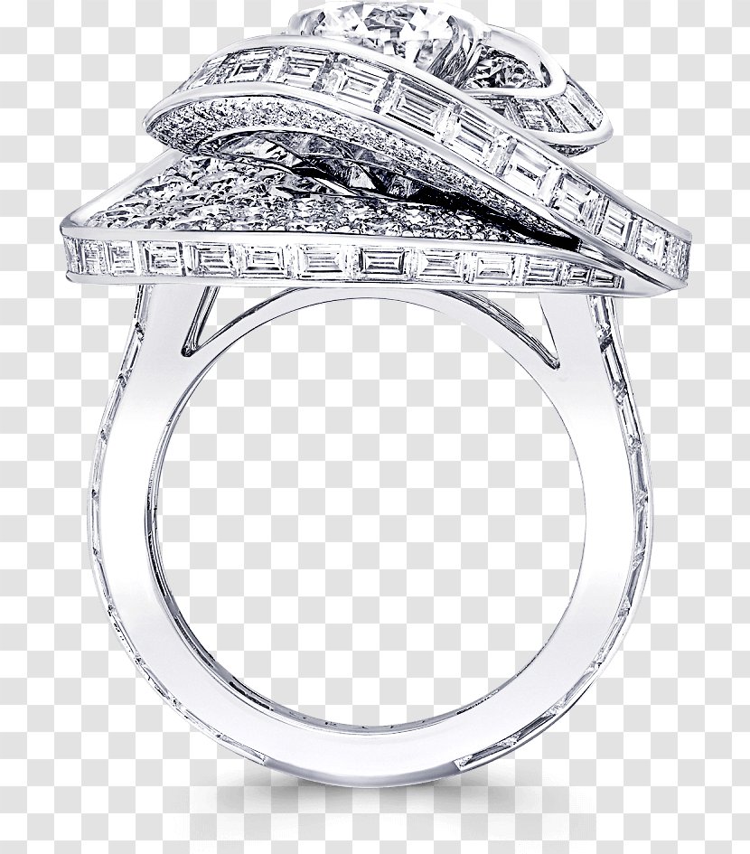 Wedding Ring Silver - Emerald - Mineral Ceremony Supply Transparent PNG
