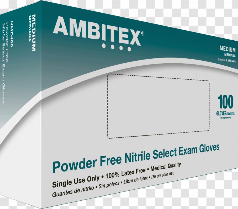 Medical Glove Nitrile Rubber Latex - Box Transparent PNG