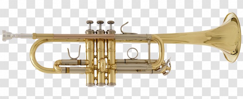 Cornet Trumpet Brass Instruments Musical - Cartoon Transparent PNG