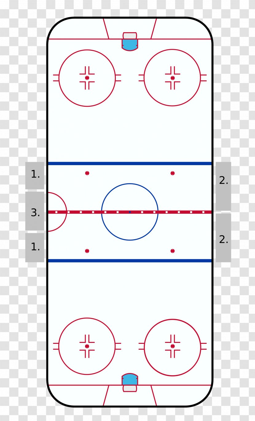 National Hockey League Rules Field Ice Rink - Cartoon Transparent PNG