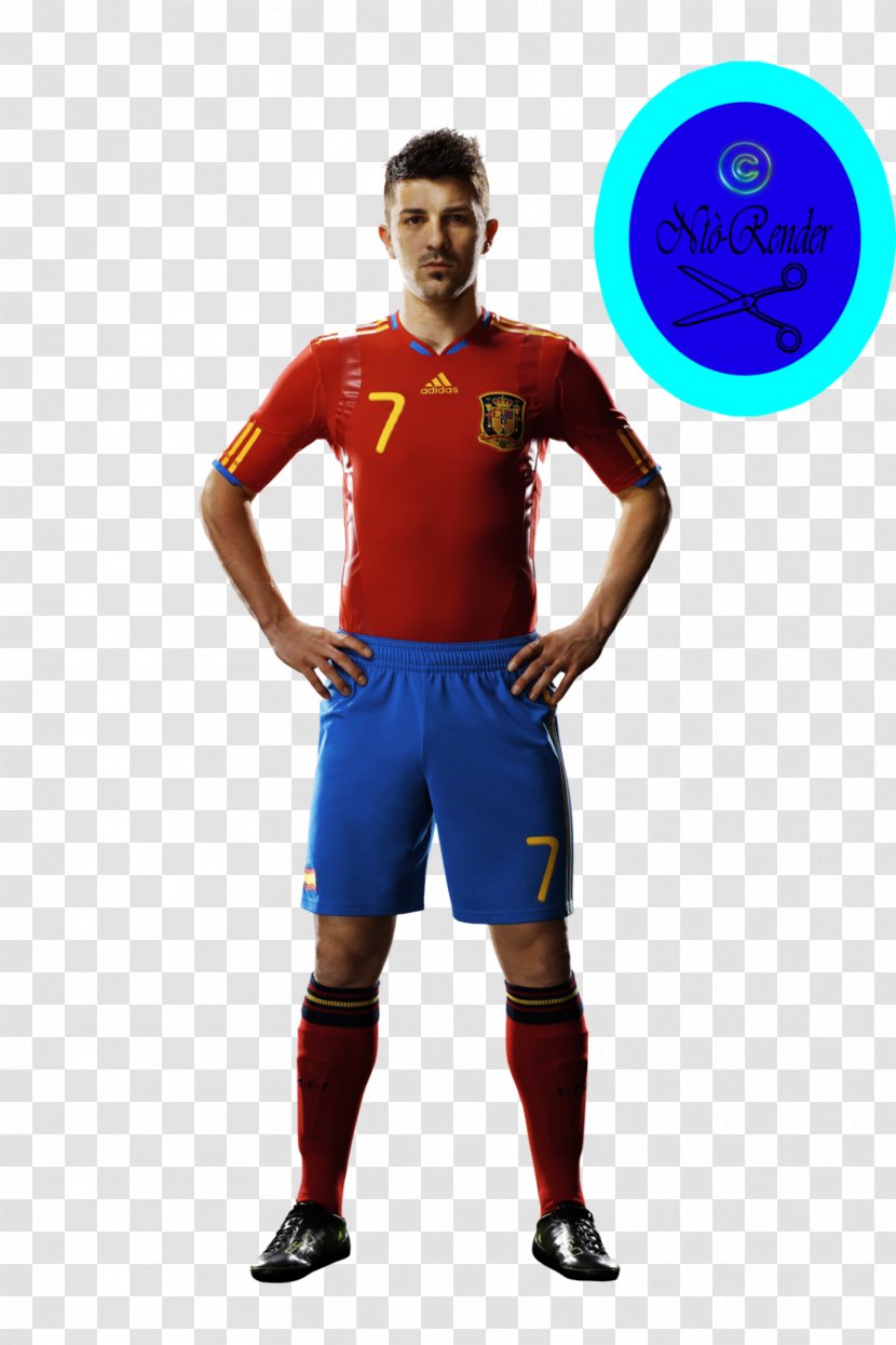 Spider-Man Spain National Football Team FC Barcelona Goa Costume - Sportswear - David Villa Transparent Transparent PNG