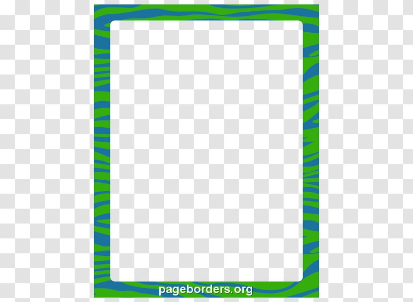 Square Area Angle Green Pattern - Rectangle - Border Frame Image Transparent PNG