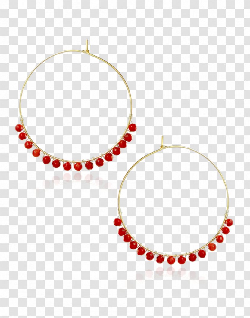 Earring Necklace Bracelet Bead Jewellery - Jewelry Making - Coral Stone Transparent PNG