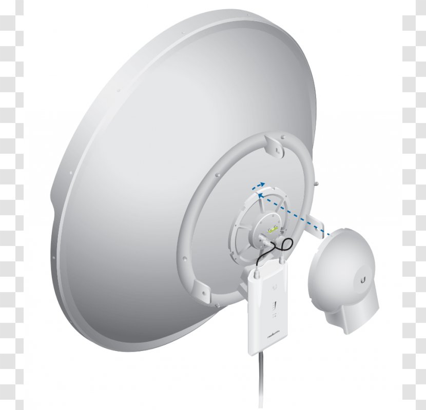 RD-5G Ubiquiti Networks Aerials Parabolic Antenna IEEE 802.11ac - Stock Keeping Unit - Vendor Transparent PNG
