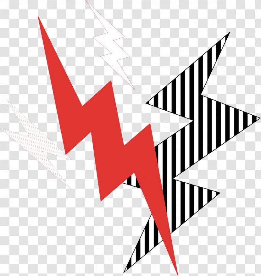 Lightning Thunder Euclidean Vector - Resource - Cartoon Material Transparent PNG