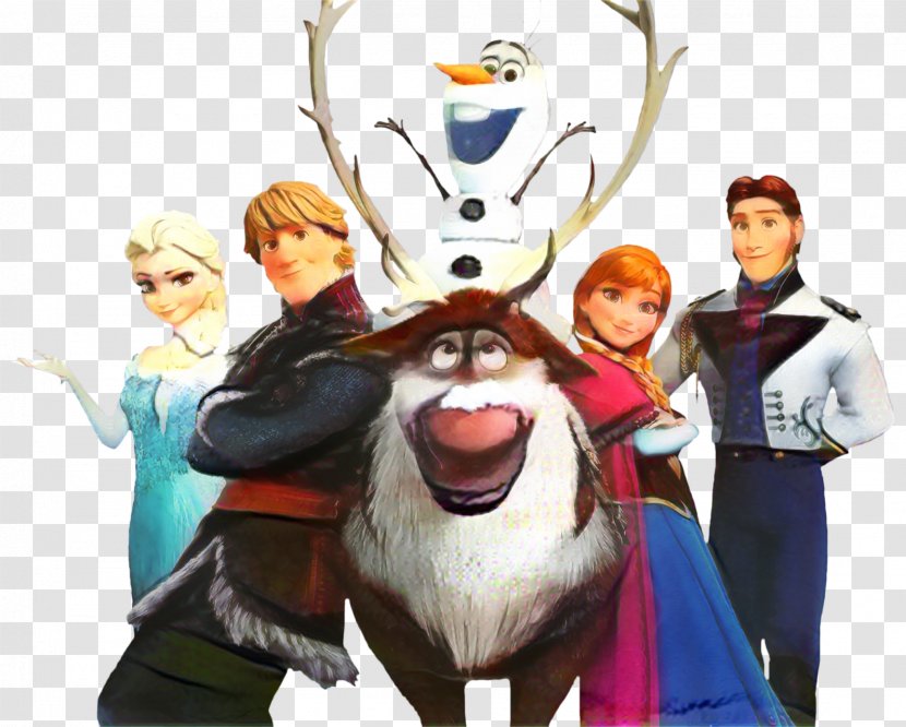 Olaf Elsa Anna Kristoff Hans - Animated Cartoon - Fictional Character Transparent PNG