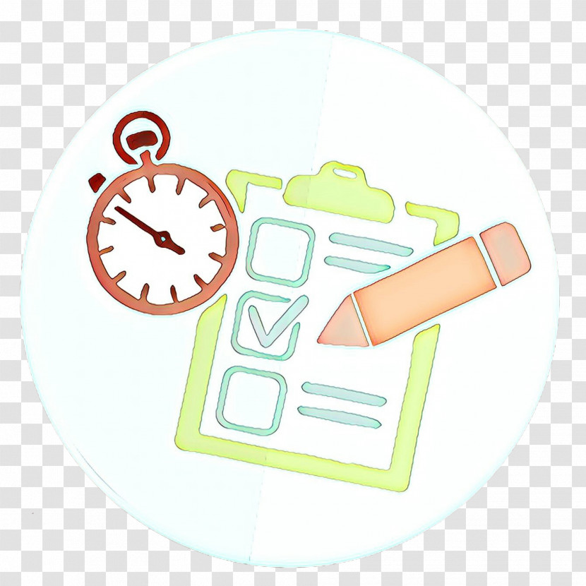 Clock Label Transparent PNG