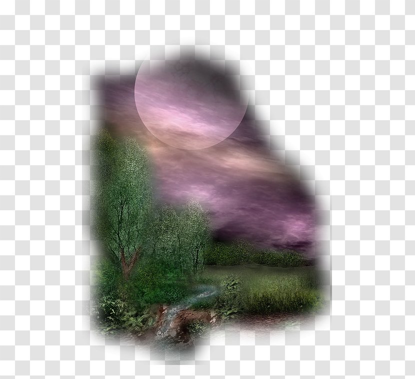 Landscape Painting Desktop Wallpaper Nature - Grass Transparent PNG