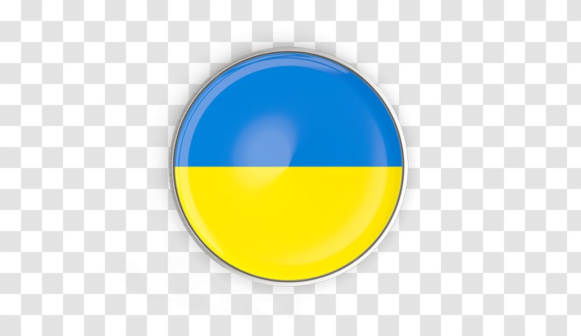 Circle Font - Sphere - Ukraine Flag Transparent PNG