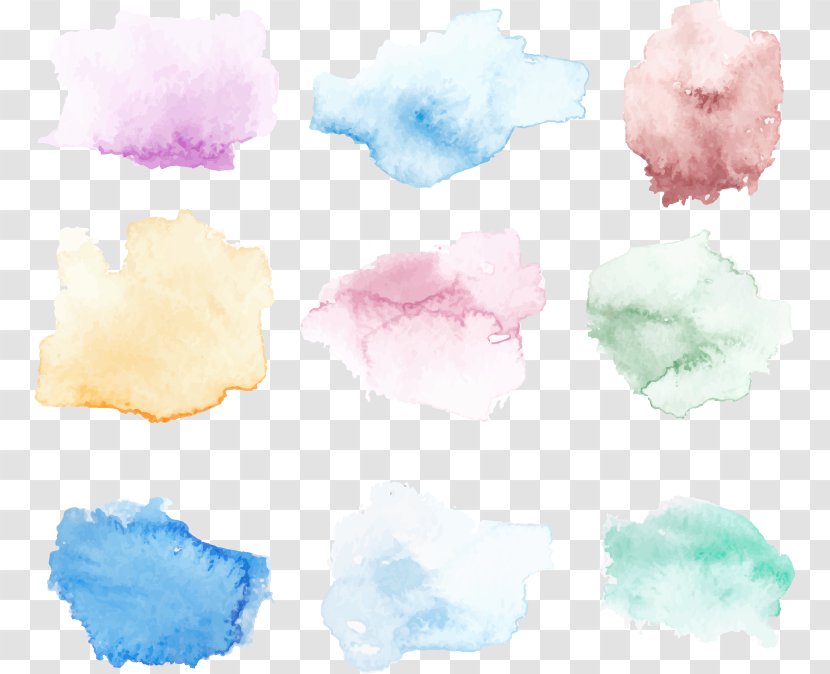 Watercolor Painting Brush - Color Scheme - Blooming Brushes Transparent PNG