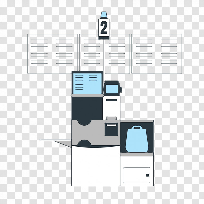 Self-checkout Supermarket Icon Grocery Store Transparent PNG