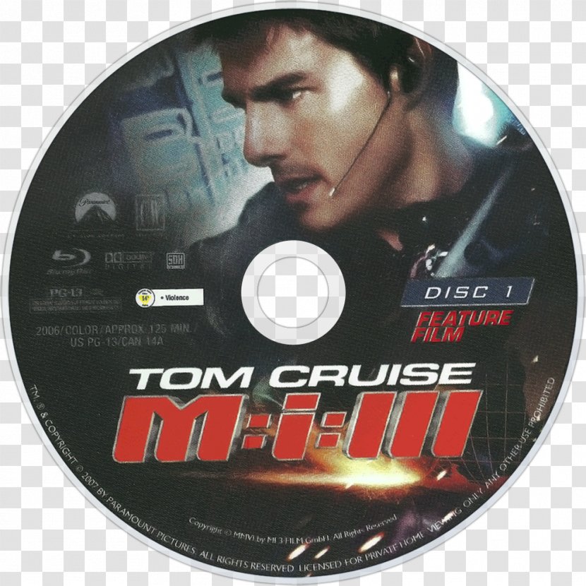 Mission: Impossible III Blu-ray Disc DVD - Mission 2 - Dvd Transparent PNG