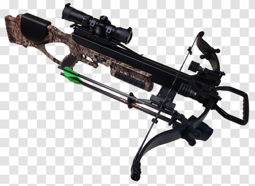 Crossbow Firearm Ranged Weapon Gun Trigger - Barrel - Machine Transparent PNG