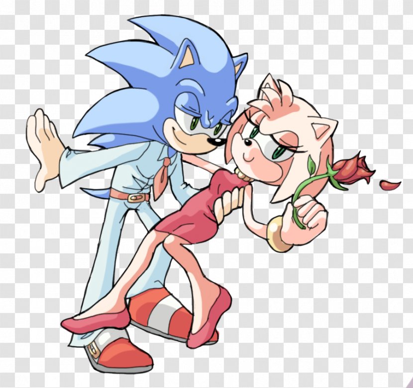 Amy Rose Sonic The Hedgehog Adventure X - Cartoon Transparent PNG