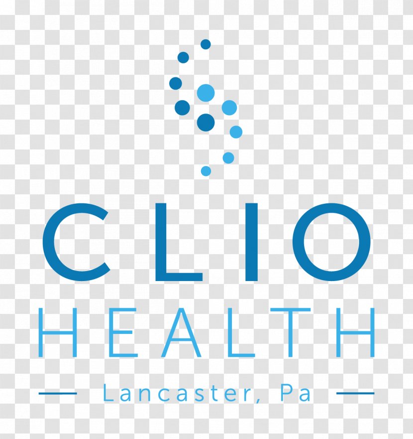 Logo Brand Clio Health Lancaster Font Transparent PNG