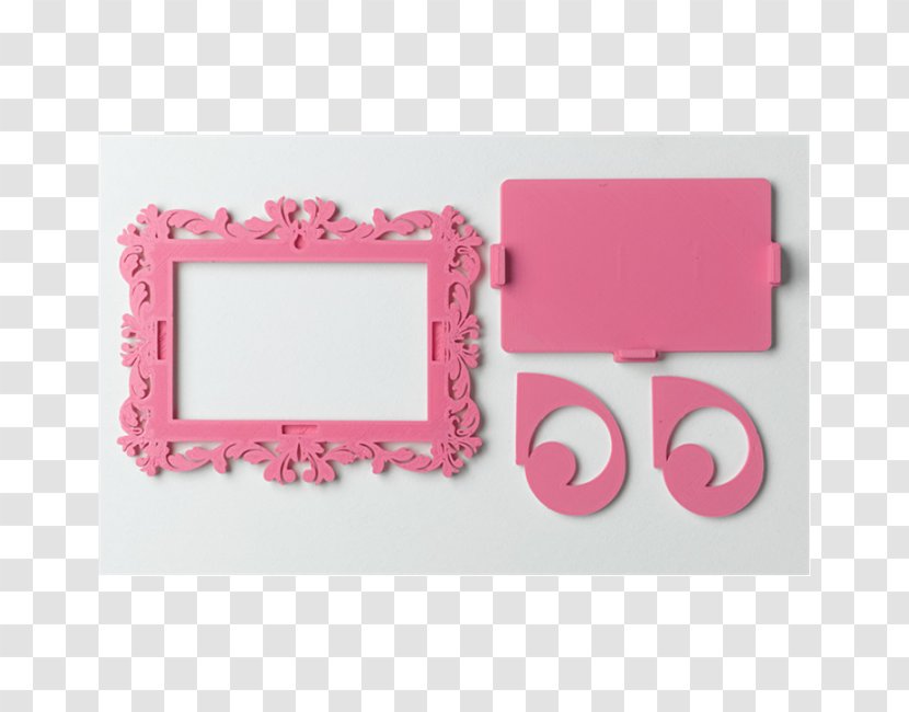 Picture Frames Pink M - Rectangle - Design Transparent PNG