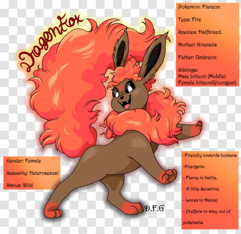 Flareon Cartoon Umbreon Sylveon Pokémon - Flower - Fox Mother Transparent PNG
