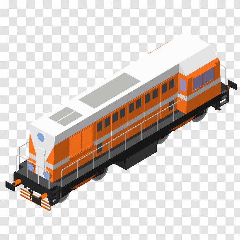 Train Rail Transport Freight - Passenger Car - Vector Yellow Transparent PNG