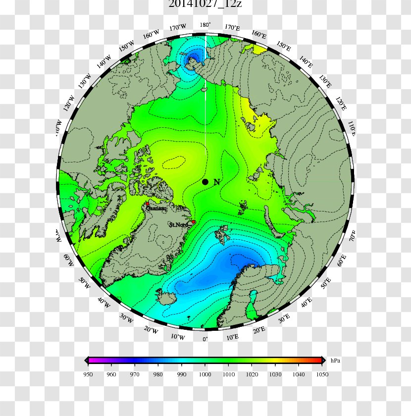 Arctic Ocean Beaufort Sea Siberia Map Ice - Organism - Sunrise Over Transparent PNG