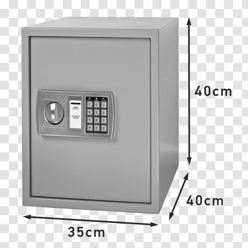 Safe Electronic Lock Burglary Security Fire Protection - Armoires Wardrobes Transparent PNG