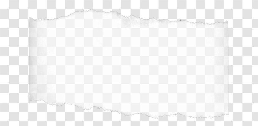 Paper White Line - Rectangle - Torn Transparent PNG