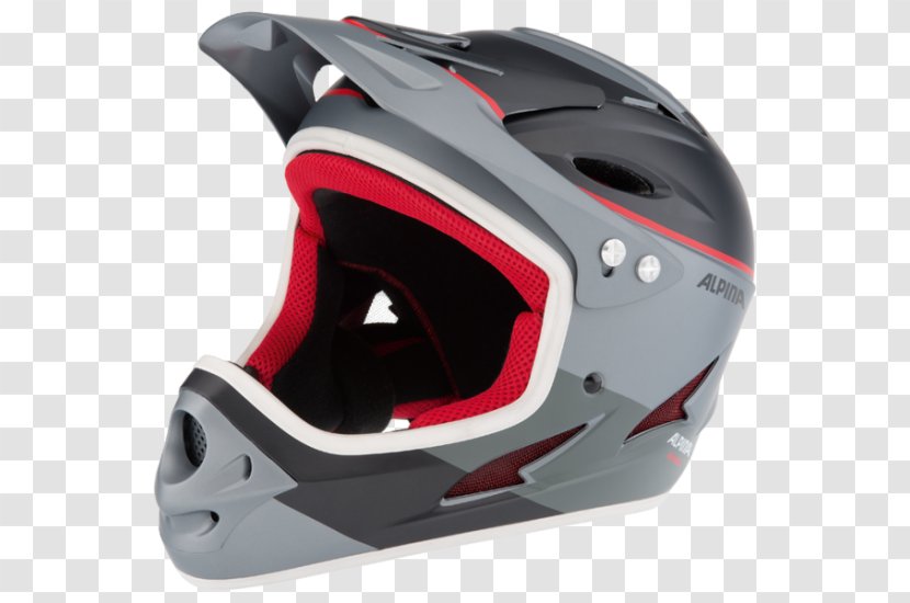Bicycle Helmets Motorcycle Ski & Snowboard Lacrosse Helmet Alps - Red Transparent PNG