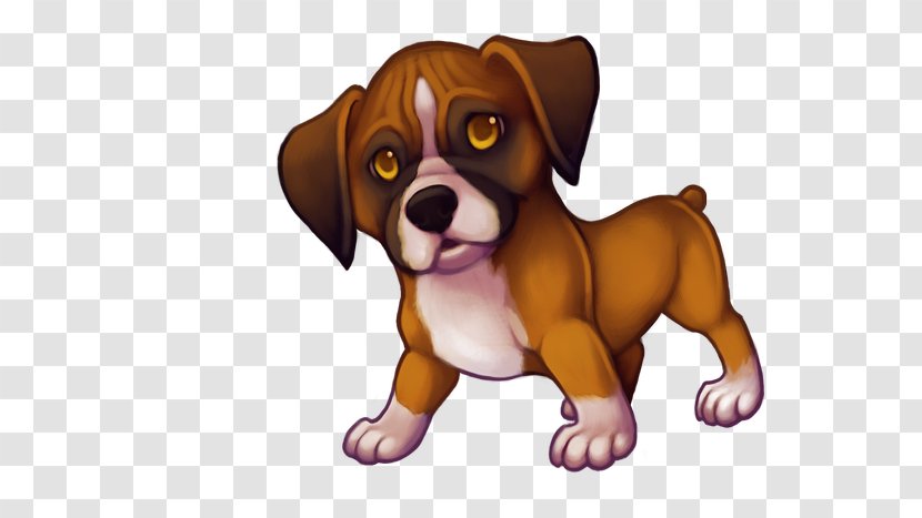 Dog Breed Puppy Cartoon Snout - Boxer Transparent PNG