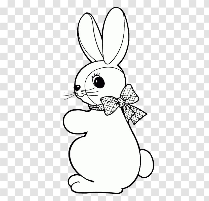 Easter Bunny Coloring Book Rabbit Child Animal - Watercolor - Pada Tanda Transparent PNG