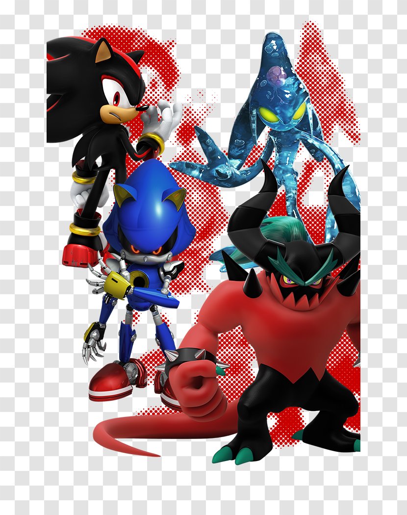 Sonic Forces Chaos The Hedgehog Lost World Metal - Superhero - Buff Transparent PNG